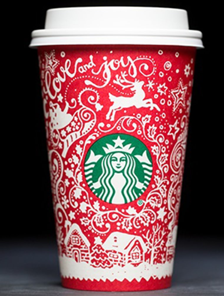 Starbucks holiday cups