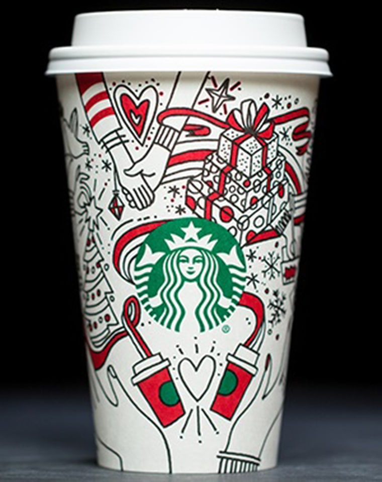 Starbucks holiday cups