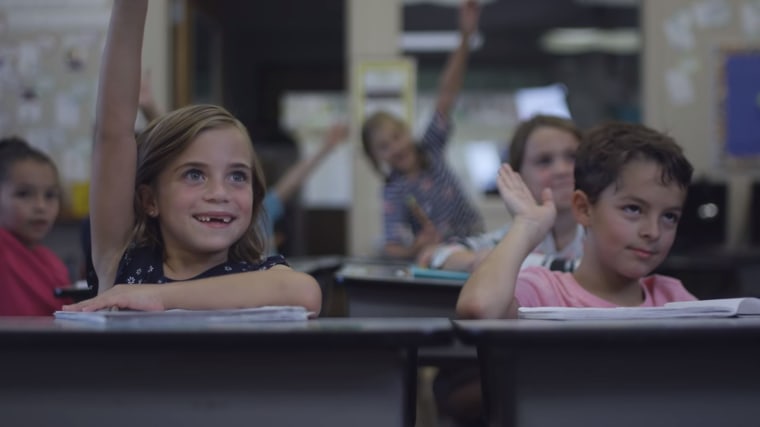 "Dear America, Where have you been?" a little girl asks as the short film begins.