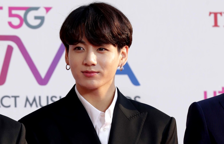 Image: JungKook of the K-pop group BTS in Incheon, South Korea, on April 24, 2019.