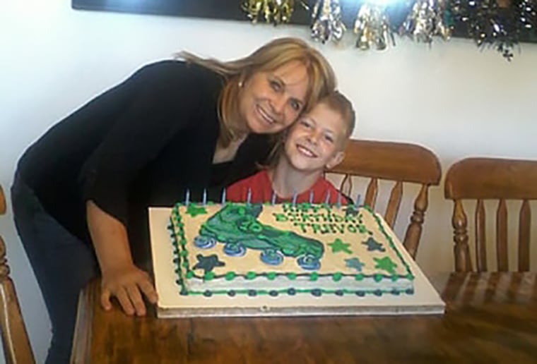 Dawna Johnson and her son Trevor were killed in the attack.