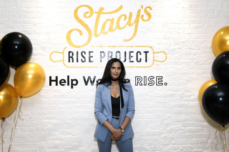 Image: Padma Lakshmi attends the inaugural "Stacy's Rise Project" event on Nov. 4, 2019.