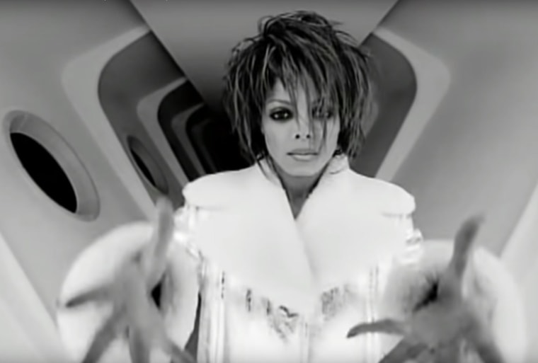 Her choppy layered cut in the "Scream" video helped add to the clip's surreal vibe.