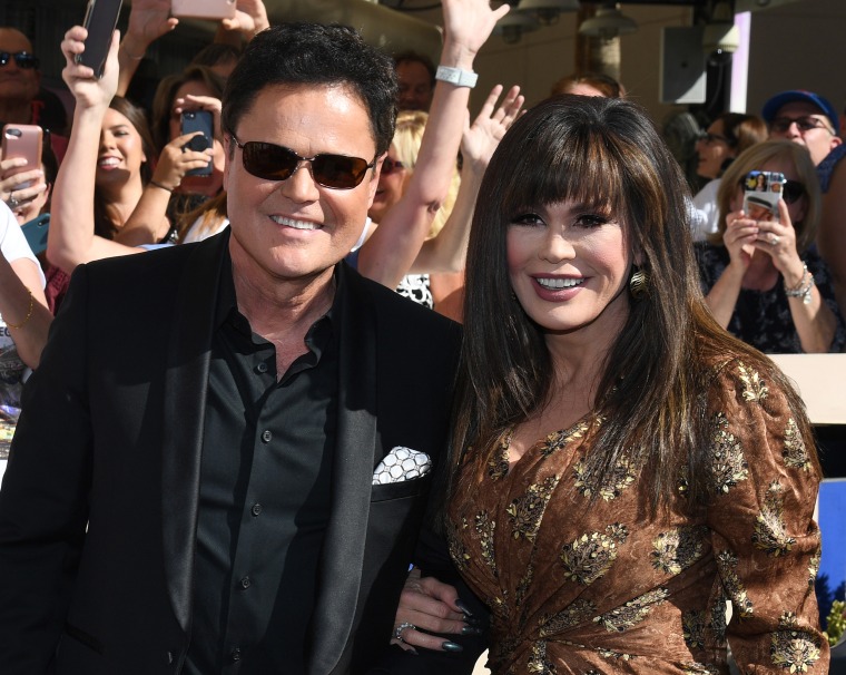 Donny And Marie Osmond Honored By The Las Vegas Walk Of Stars