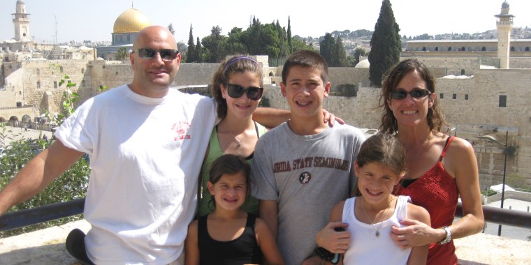 Feldman and her family.