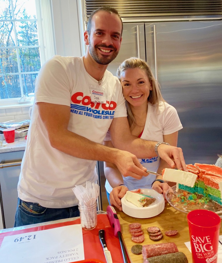 Ever since Josie first met Sebatian he has loved Costco. While the 1st birthday party started as a joke, soon the family embraced the bulk retail theme.