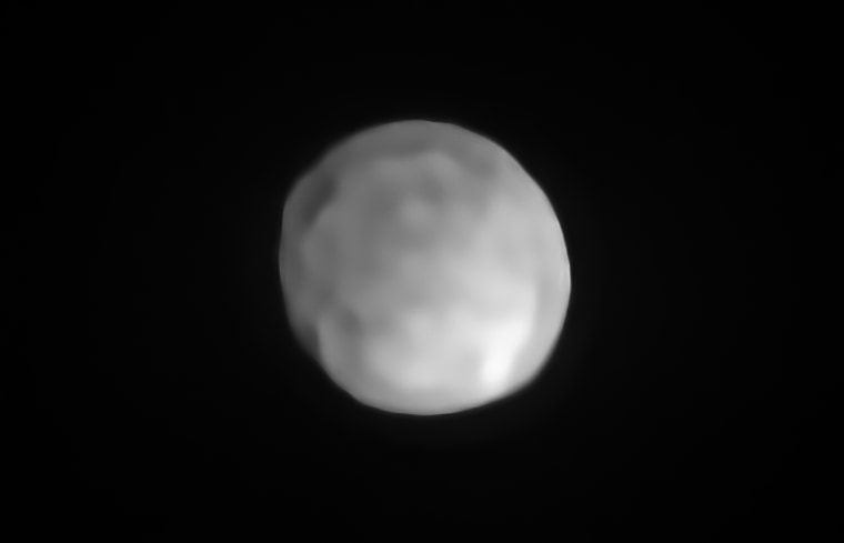 A new SPHERE/VLT image of Hygiea, which could be the Solar System's smallest dwarf planet yet