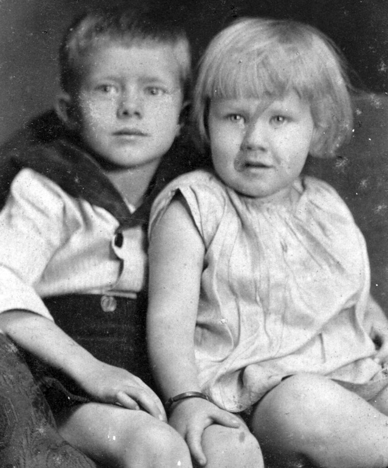 The future 39th president of the United States was born on October 1, 1924, in Plains, Ga. The first president to be born in a hospital, he was the oldest child of James Earl Carter, a prominent local businessman and farmer, and Bessie Carter, a nurse. Here, he is seen with his sister Gloria in 1928.