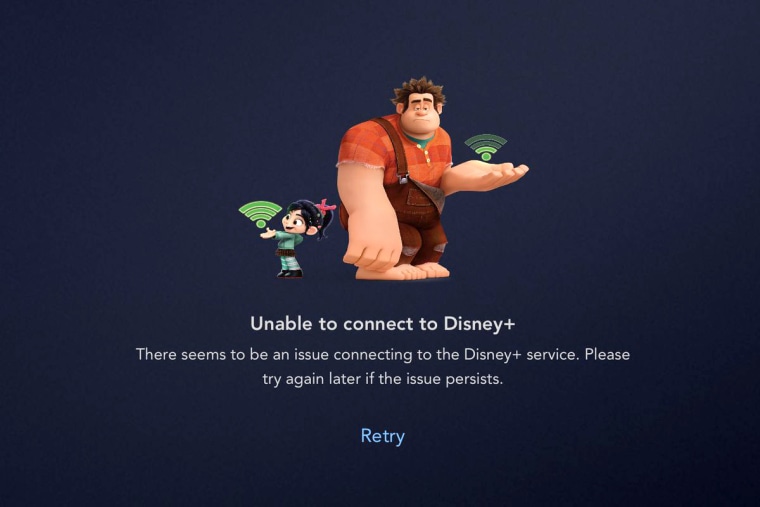 Image: Disney+ suffered from technical errors on launch day.