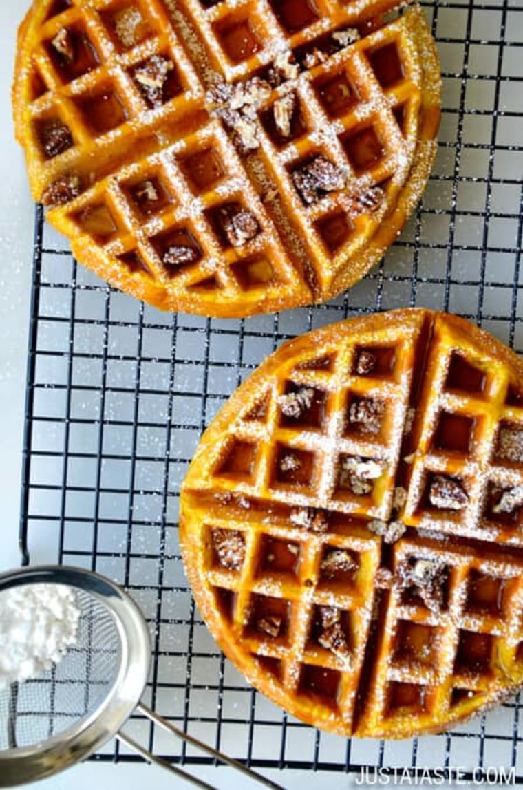 Pumpkin Waffles