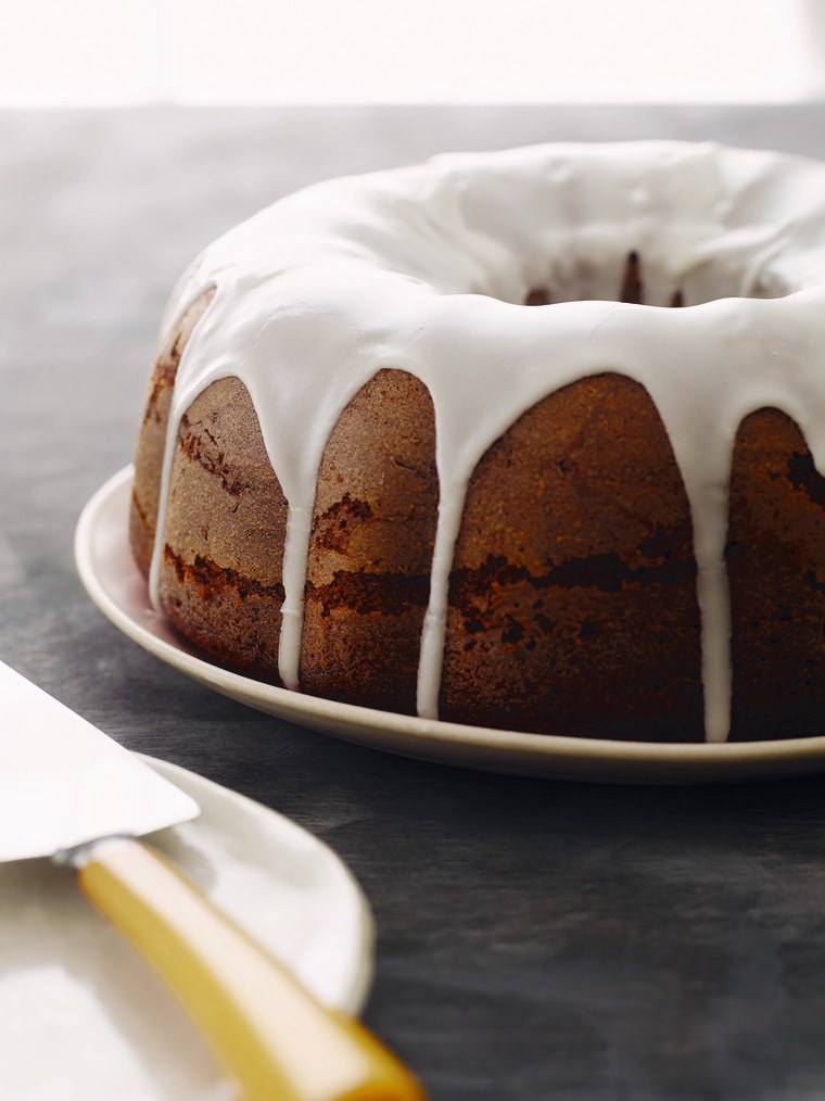 Glazed Pumpkin Pound Cake