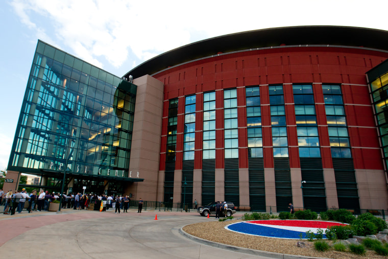 The Pepsi Center in Denver.