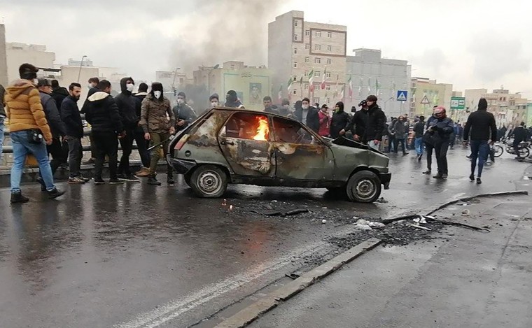 Image: IRAN-POLITICS-PETROL-DEMO