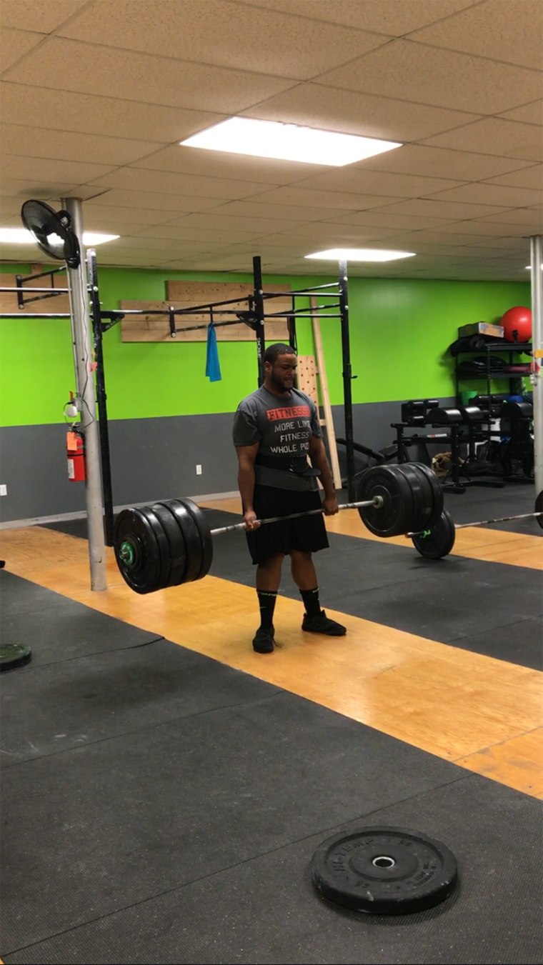 After his supervisor in grad school invited Romar Lyle to his CrossFit gym, Lyle started losing weight and building endurance. He realized he could have fun losing weight, which helped him shed 184 pounds. 