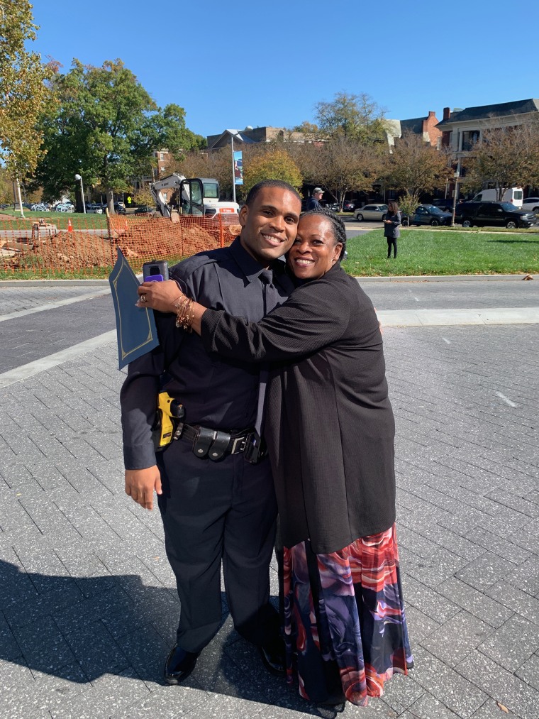After losing 184 pounds Romar Lyle can work as a police officer, a job he dreamed of having since working with campus police as a resident director. 