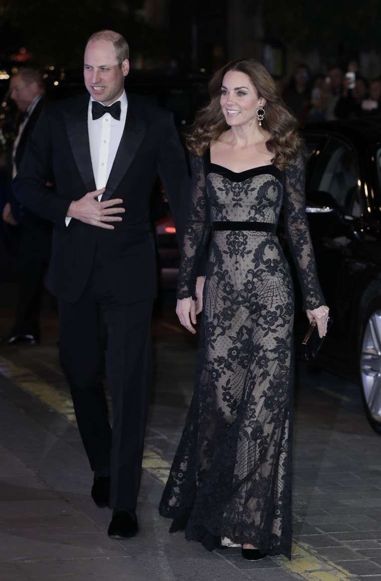 Prince William, former Kate Middleton attend the Royal Variety Performance