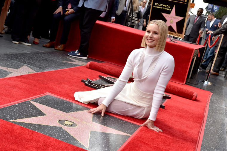 Kristen Bell And Idina Menzel Are Honored With Stars On The Hollywood Walk Of Fame