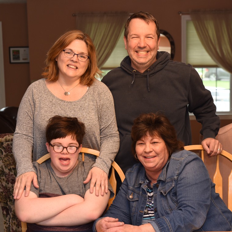 Kerry Bremer and her husband, Dave Bremer, with Jake and Jean Manning. 