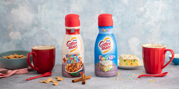 Coffee-Mate's sugary new flavors will hit stores in January 2020. 