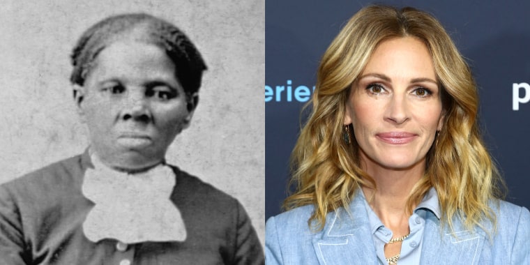 A Hollywood movie studio executive once suggested that Julia Roberts could play Harriet Tubman, the 19th century escaped slave who is seen as an African-American icon.