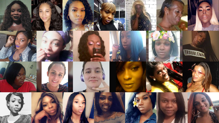 In 2018, at least 26 transgender people were fatally shot or killed by other violent means, according to the Human Rights Campaign. 