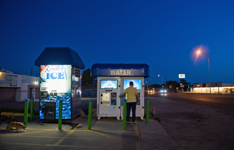 In Cochran, Texas, an isolated colonia in El Paso County, families haul water by car or on foot, and purchase trucked water at a cost of up to $250 per month.