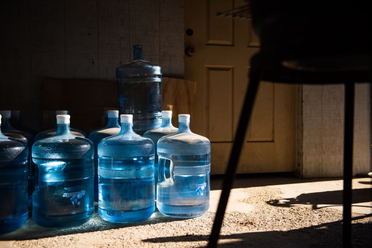 A decade ago, tap water began to burn people's eyes when they showered and leave white residue when they washed their cars. East Orosi, California's well is contaminated by runoff from orchards surrounding the town, and from leaking septic systems.