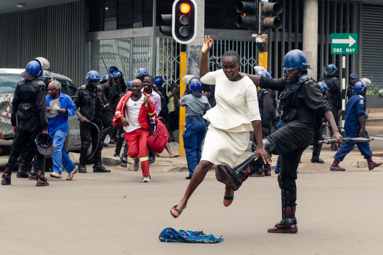 Image: TOPSHOT-ZIMBABWE-POLITICS-DEMONSTRATION