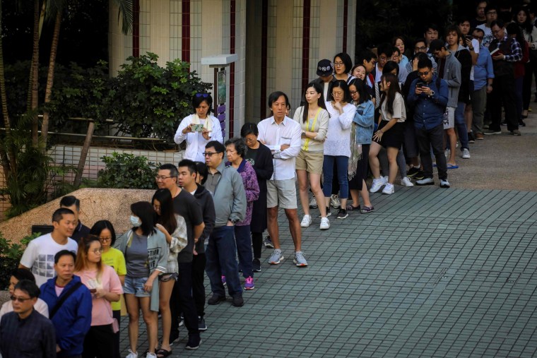 Image: HONG KONG-CHINA-POLITICS-UNREST