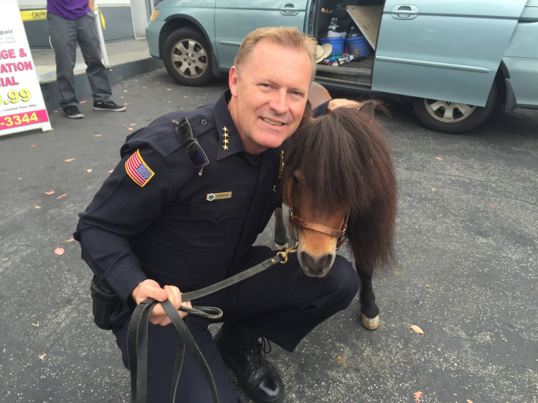 Weiss spent 26 years on the Scotts Valley police force in California.