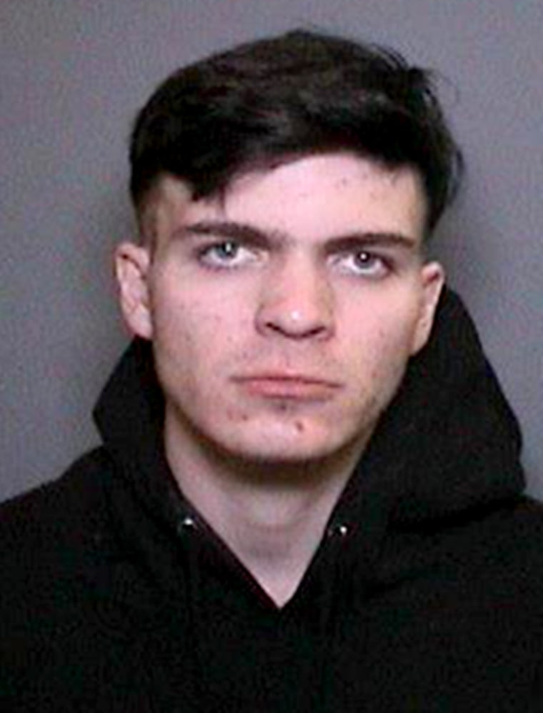 Image: Samuel Woodward was arrested in connection with the death of 19-year-old Blaze Bernstein.