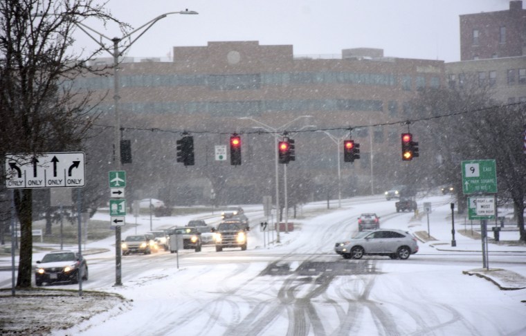 Image: Snow in Pittsfield, Massachusetts