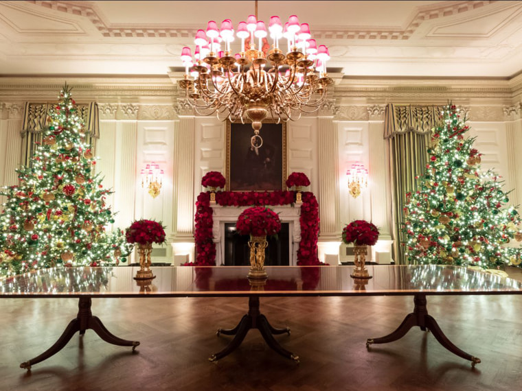 The State Dining Room of the White House.