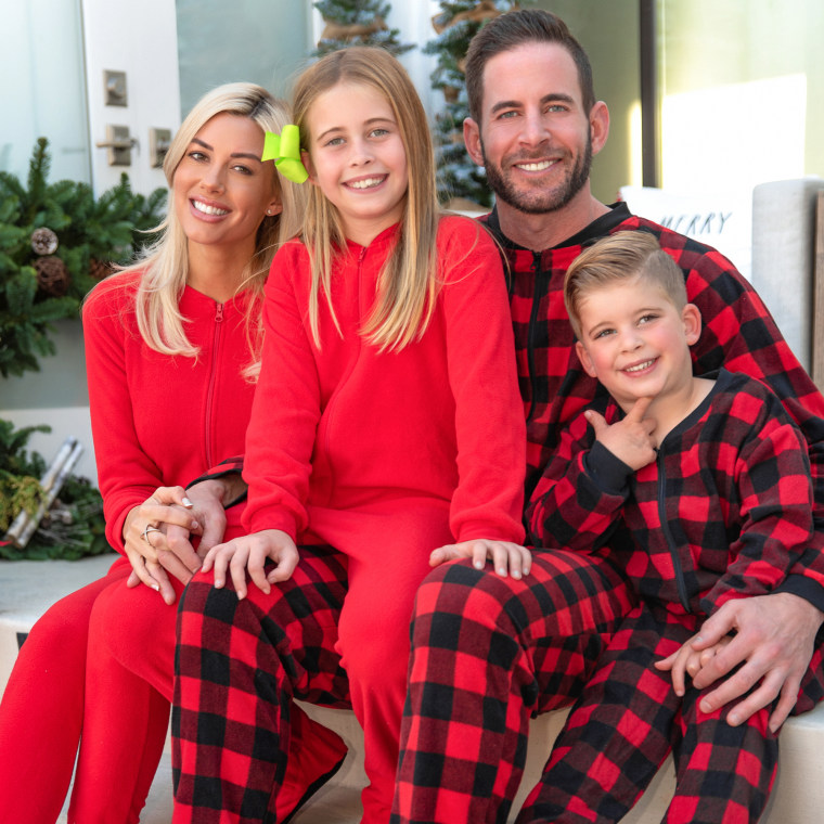 HGTV star Tarek El-Moussa, with girlfriend Heather Rae Young and his two children with ex-wife Christina Anstead, says when he thought about dating after divorce he thought about finding someone who would be right for his son and daughter.