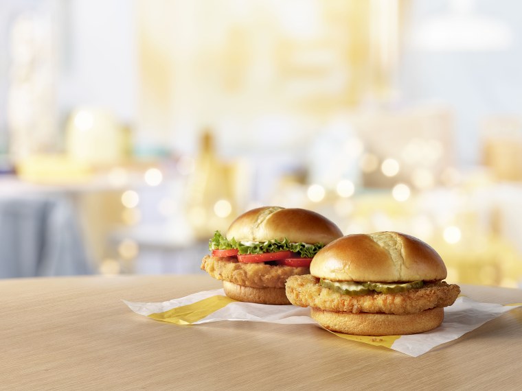 McDonald's is testing two new crispy chicken sandwiches 