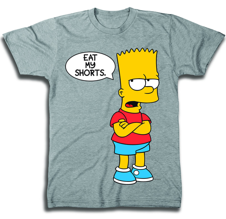 Bart Simpson "Eat my shorts" shirt