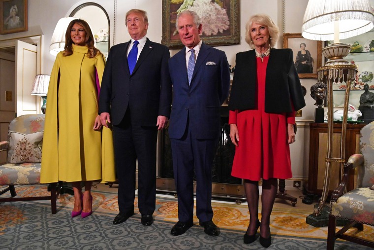 Prince Charles and Camilla, Donald Trump and Melania