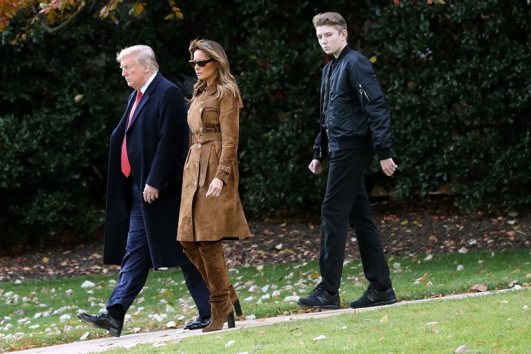 Image: President Trump And First Lady Melania Depart White House En Route To Florida