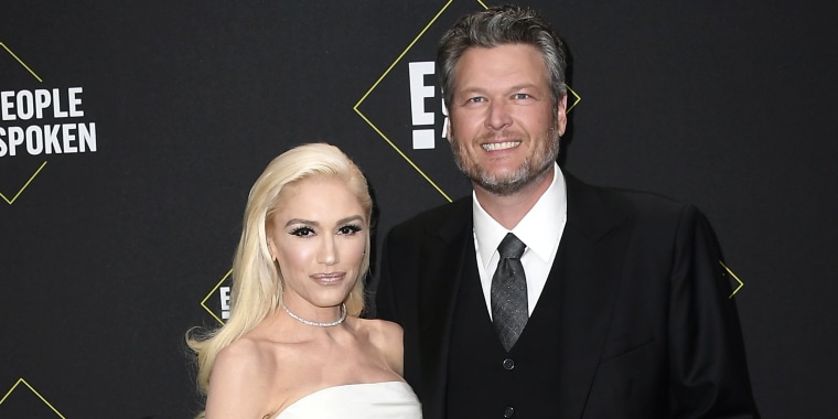 Gwen Stefani and Blake Shelton