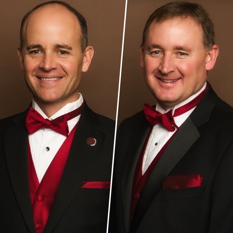 Image: Kirk Hansen and Jim Hansen Jr. were killed in a plane crash in South Dakota on Nov. 30, 2019.