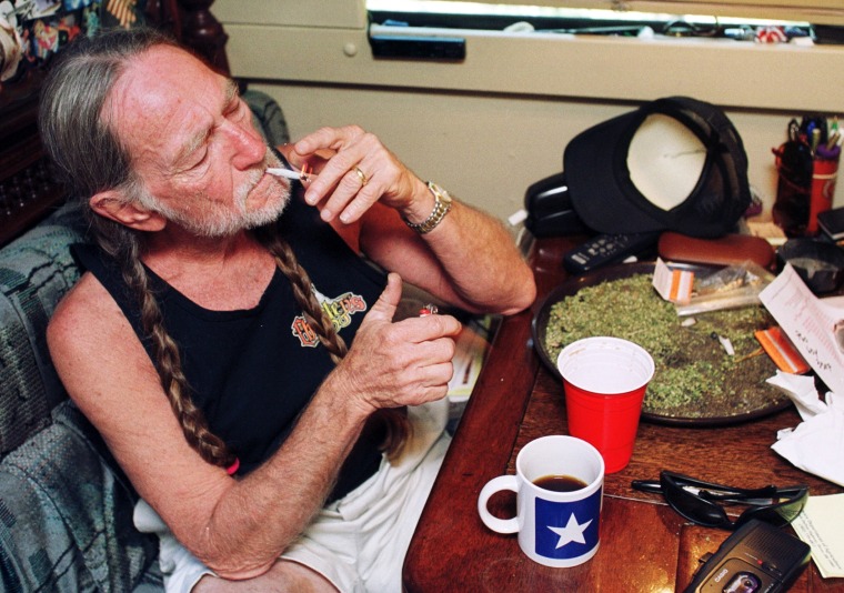 Willie Nelson At Home In Texas