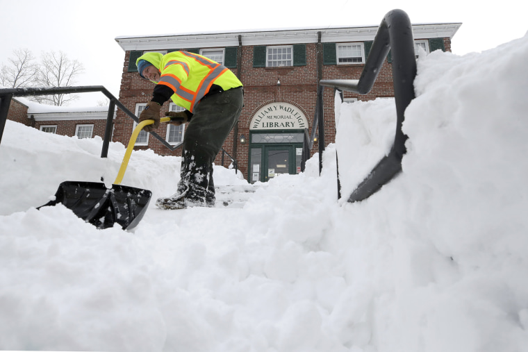 Image: Snow in New Hampshire