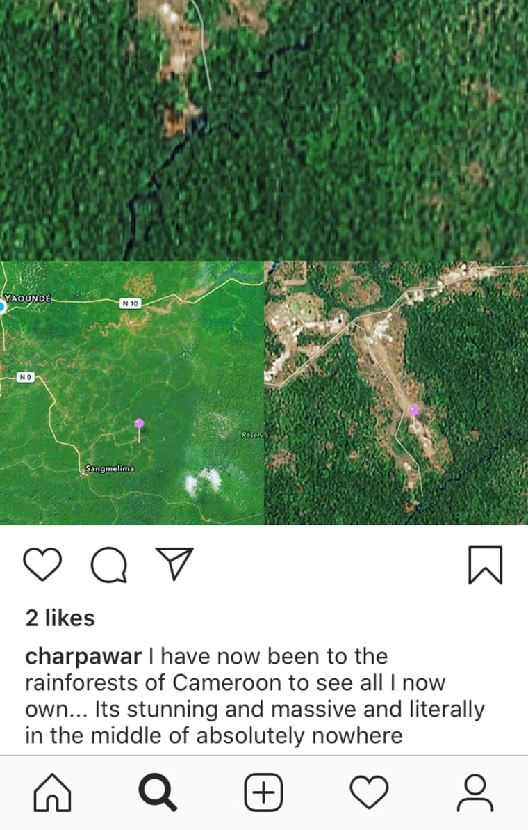 A post on Charlotte Pawar's Instagram feed shows "all I now own."