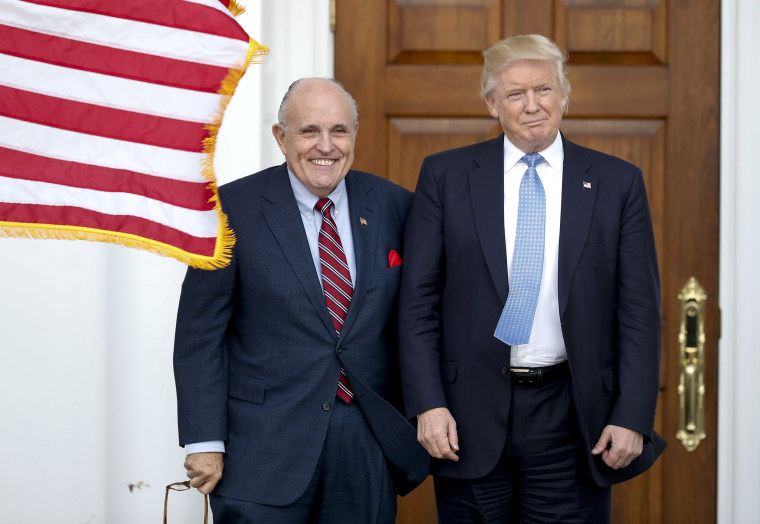 Donald Trump,Rudy Giuliani