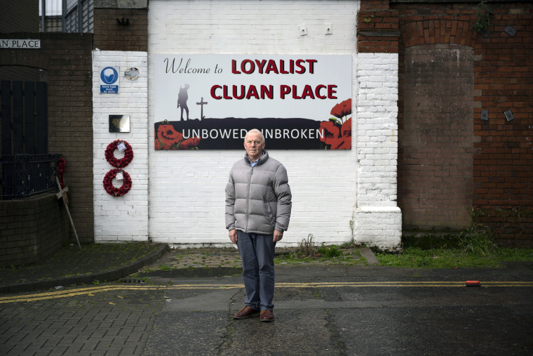 Image: John Kyle photographed at Cluan Place in east Belfast.