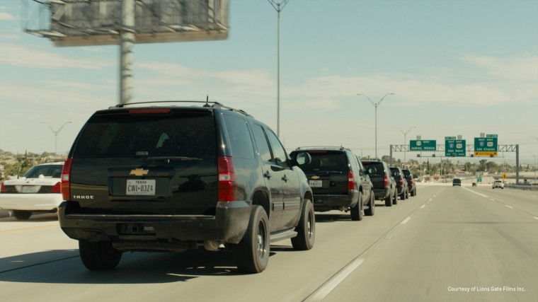 A 2007 Suburban in the film "Sicario."