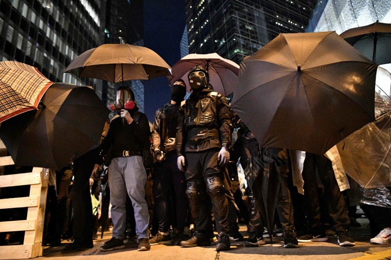 Image: HONG KONG-CHINA-POLITICS-UNREST