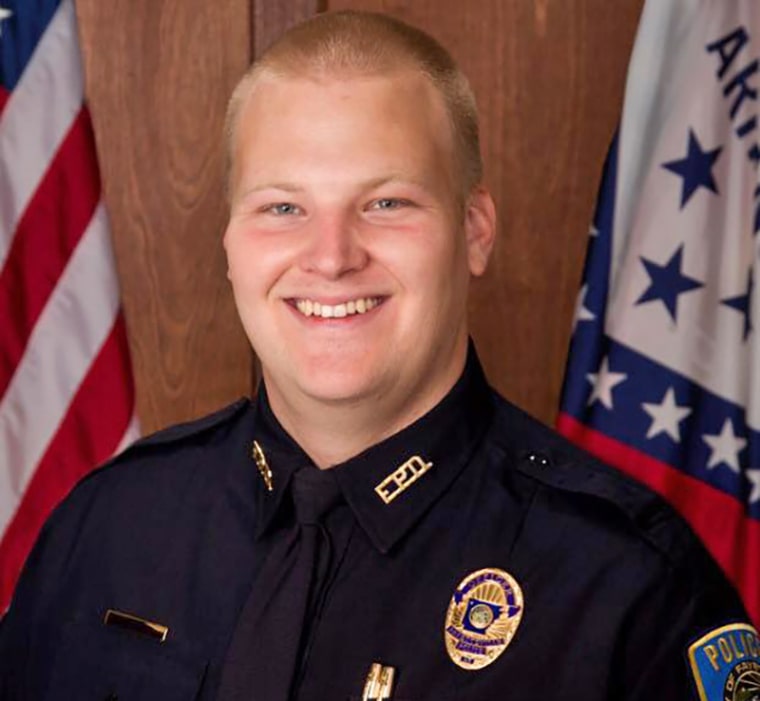 IMAGE: Fayetteville, Arkansas, police Officer Stephen Carr