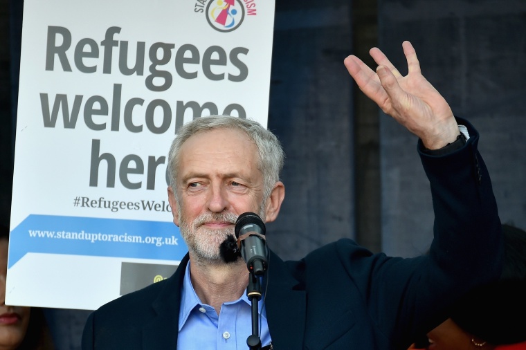 Image: Amnesty UK Front "Solidarity With Refugees" Demonstration