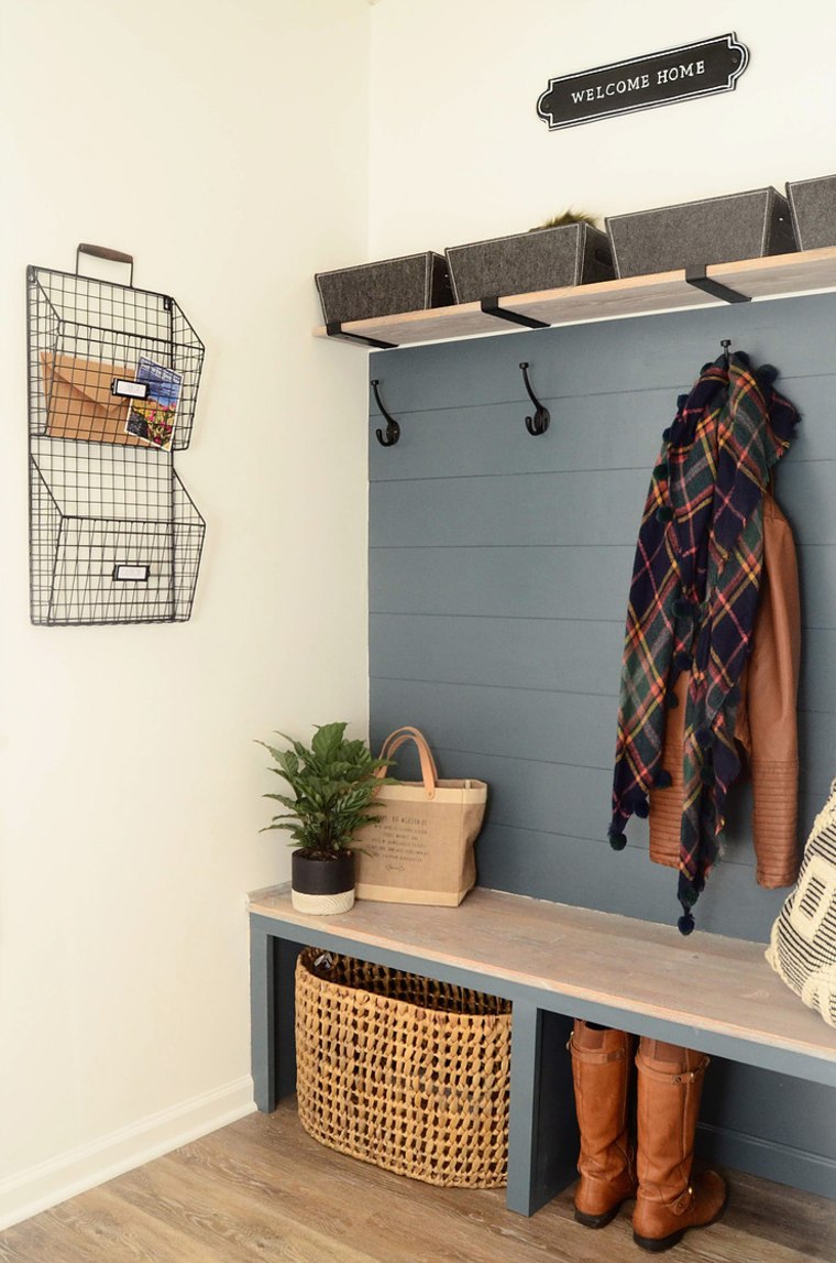 Mudroom makeover